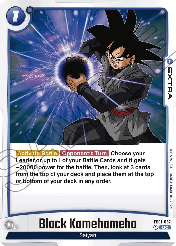 Black Kamehameha FB01-067 card from Awakened Pulse