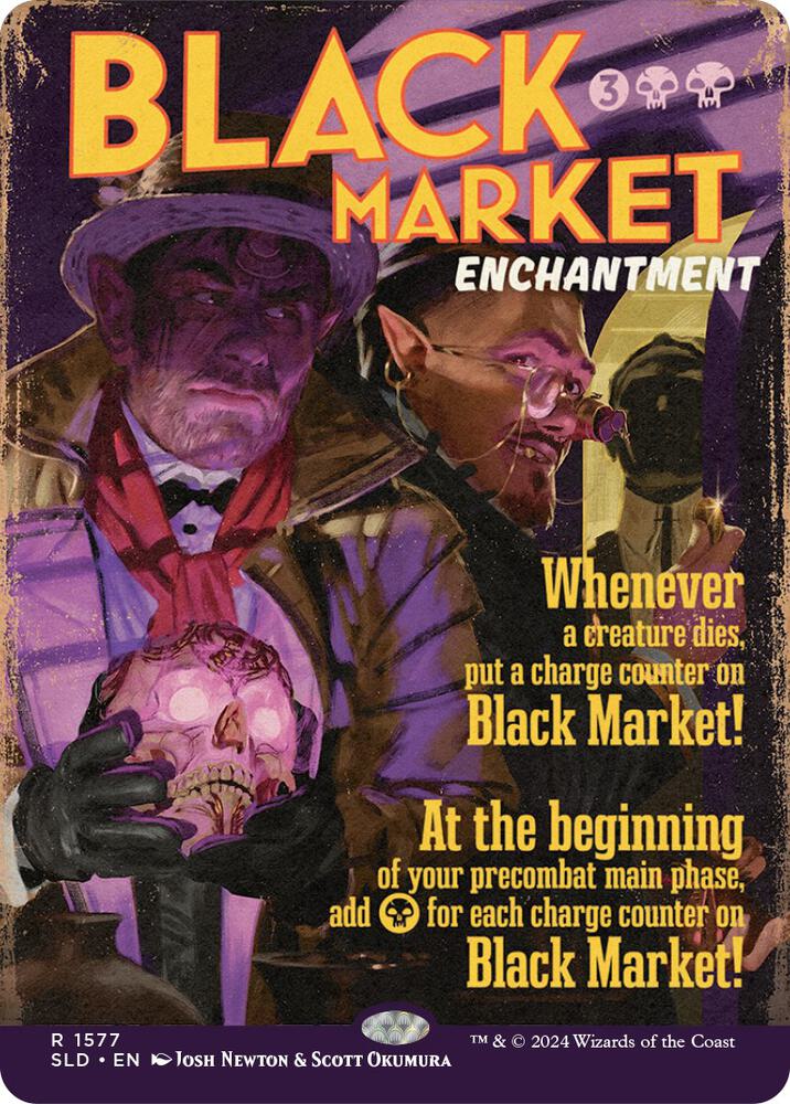 Black Market 1577 card from Secret Lair Drop Series