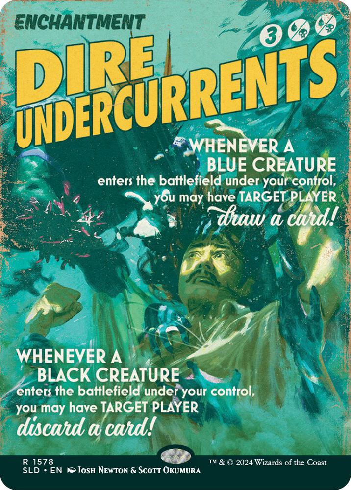 Dire Undercurrents 1578 card from Secret Lair Drop Series