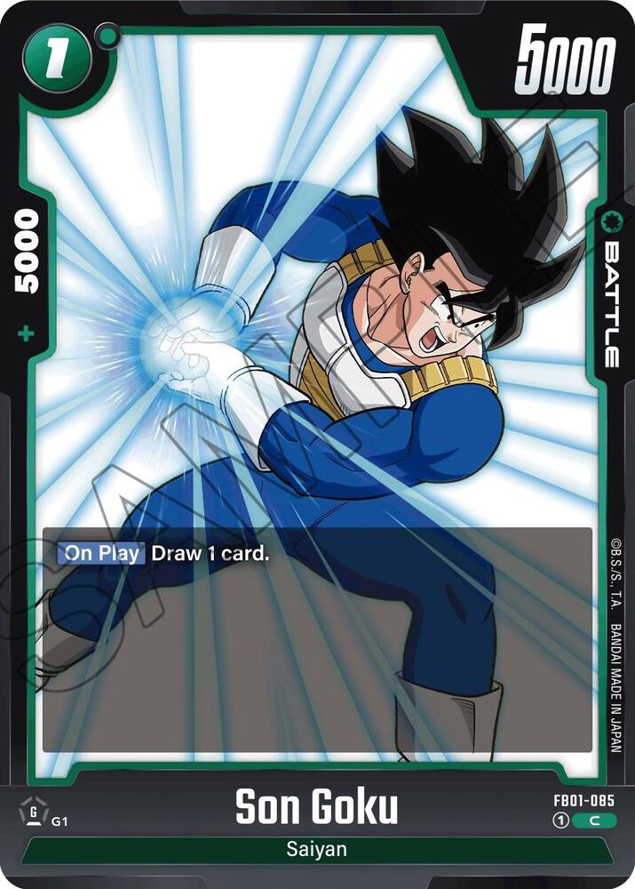 Son Goku FB01-085 card from Awakened Pulse