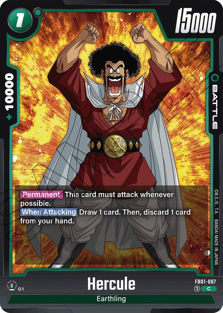 Hercule FB01-097 card from Awakened Pulse