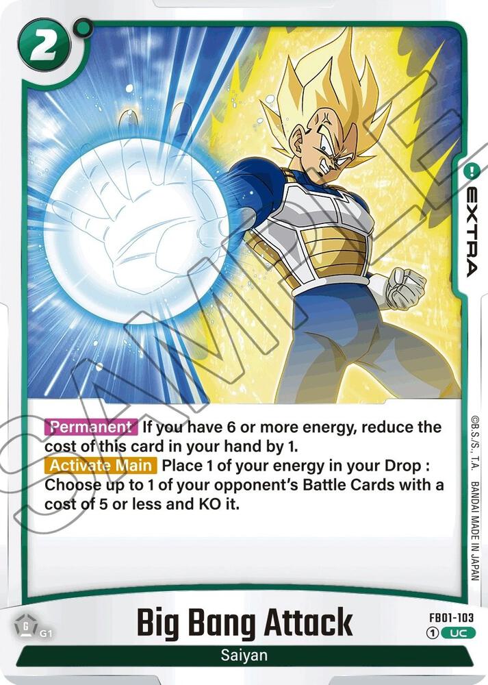 Big Bang Attack FB01-103 card from Awakened Pulse