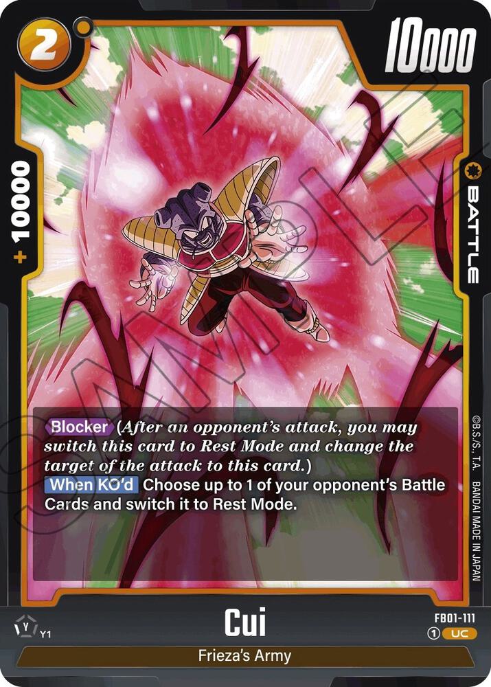 Cui FB01-111 card from Awakened Pulse