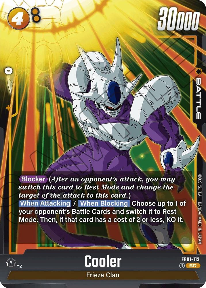 Cooler FB01-113 card from Awakened Pulse