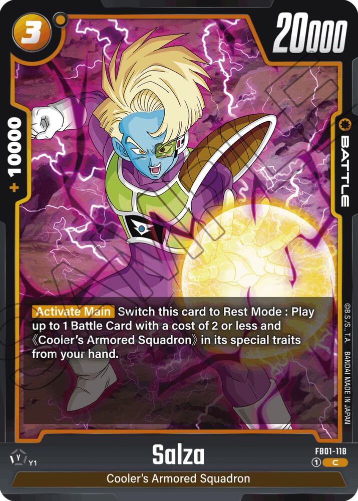 Salza FB01-118 card from Awakened Pulse