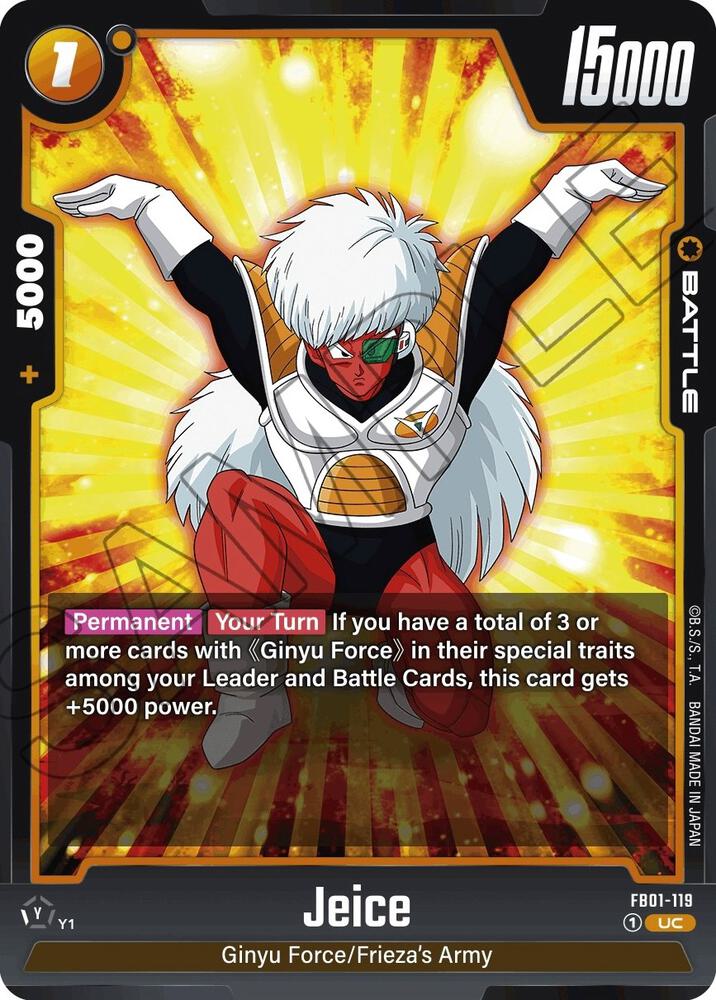 Jeice FB01-119 card from Awakened Pulse