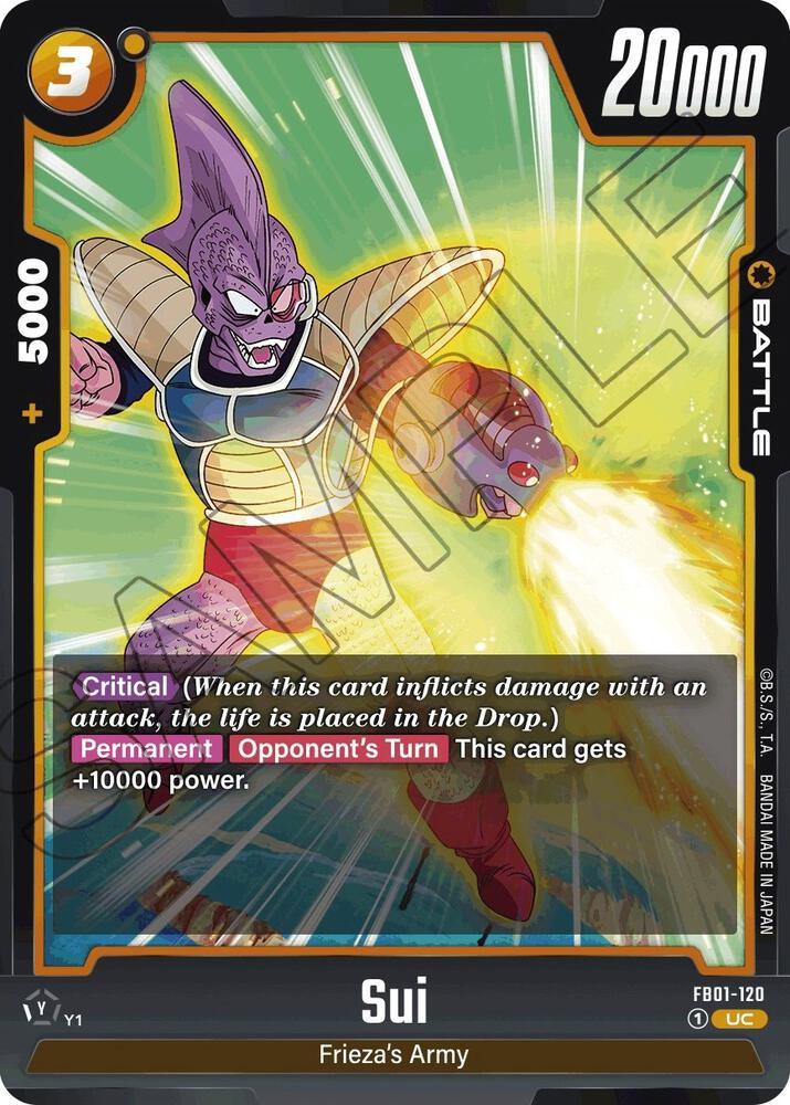 Sui FB01-120 card from Awakened Pulse