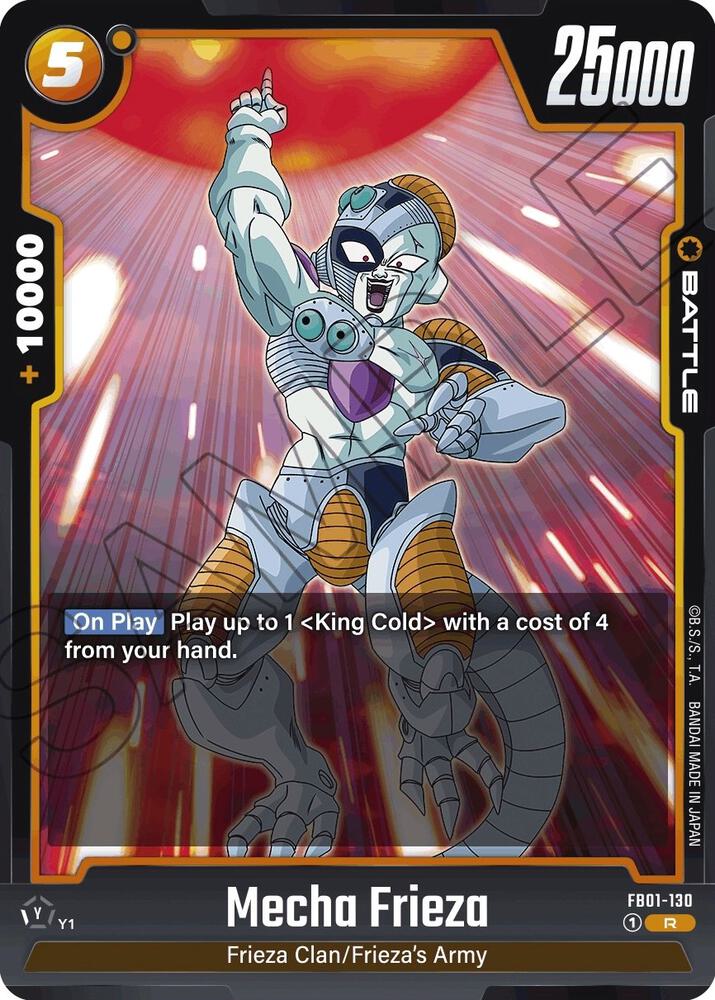 Mecha Frieza FB01-130 card from Awakened Pulse
