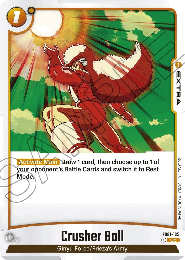 Crusher Ball FB01-135 card from Awakened Pulse