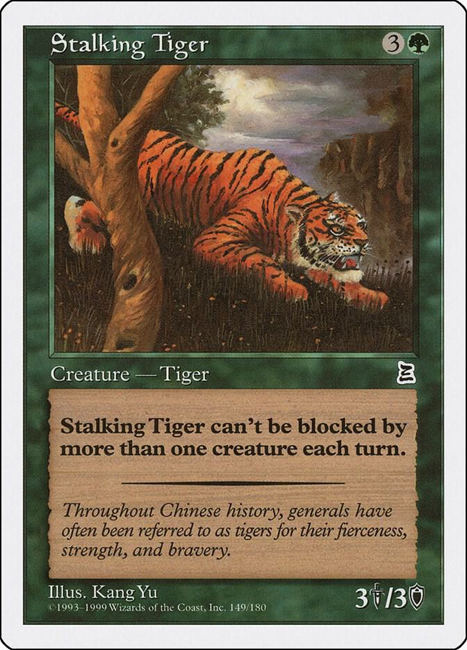 Stalking Tiger 149 card from Portal Three Kingdoms