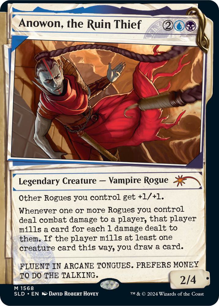 Anowon, the Ruin Thief 1568 card from Secret Lair Drop Series