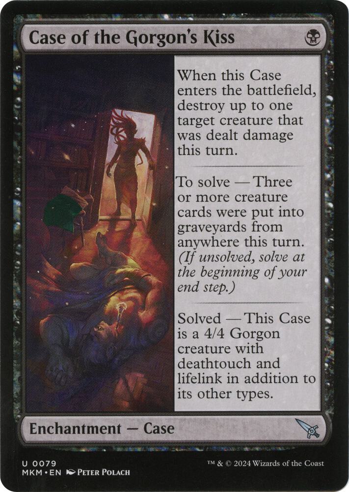 Case of the Gorgon's Kiss (b) 79 card from Murders at Karlov Manor