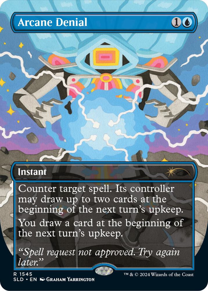Arcane Denial 1545 card from Secret Lair Drop Series