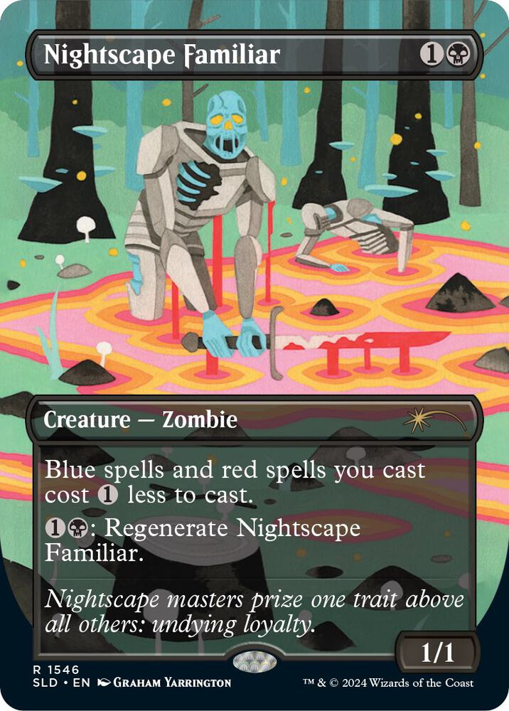 Nightscape Familiar 1546 card from Secret Lair Drop Series