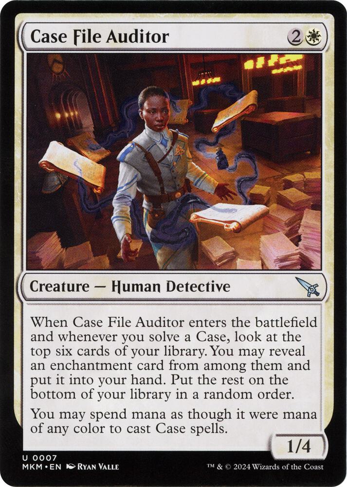 Case File Auditor (b) 7 card from Murders at Karlov Manor