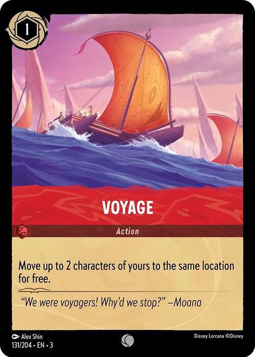 Voyage 131/204 card from Into the Inklands