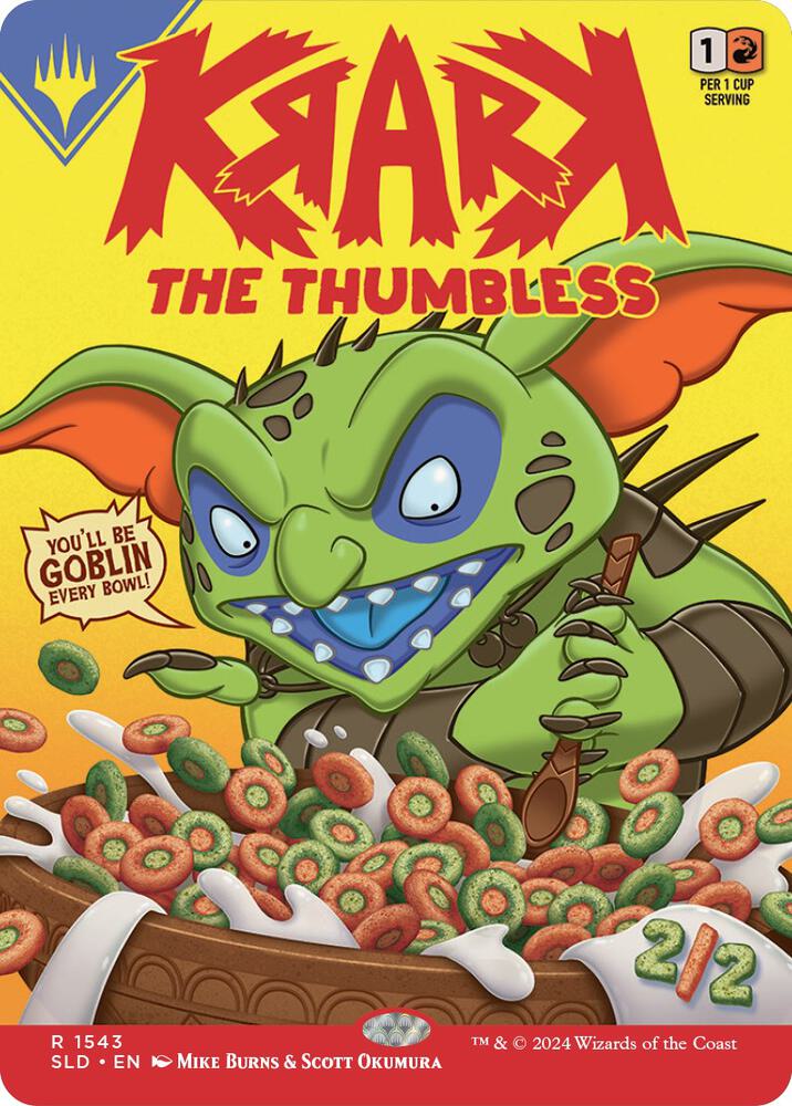 Krark, the Thumbless 1543 card from Secret Lair Drop Series