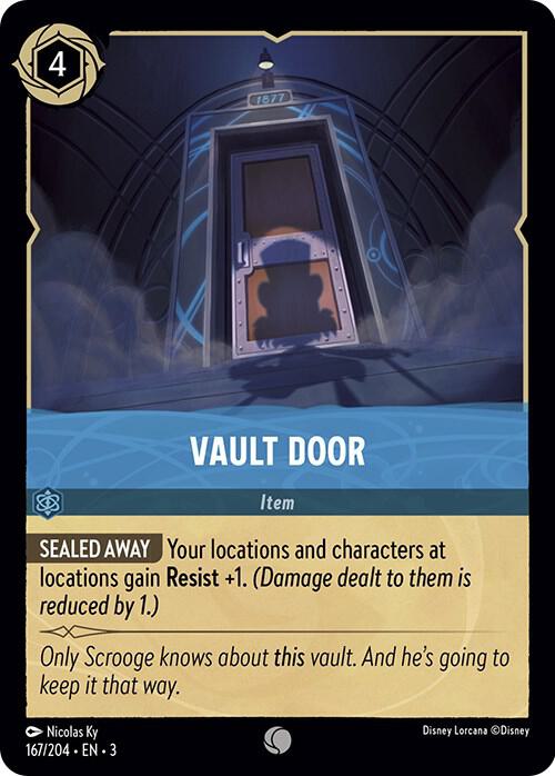 Vault Door 167/204 card from Into the Inklands