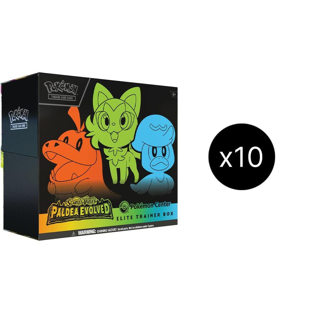 Paldea Evolved Pokemon Center Elite Trainer Box (Exclusive) Case card from SV02: Paldea Evolved