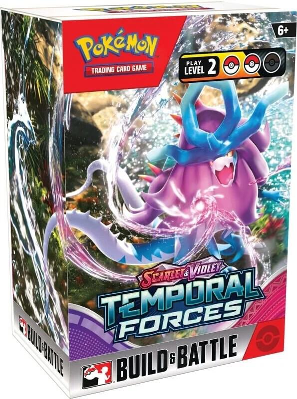 Temporal Forces Build & Battle Box card from SV05: Temporal Forces