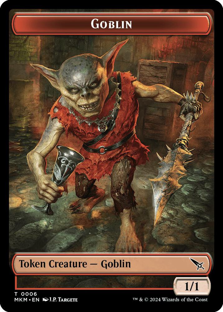 Goblin Token 6 card from Murders at Karlov Manor