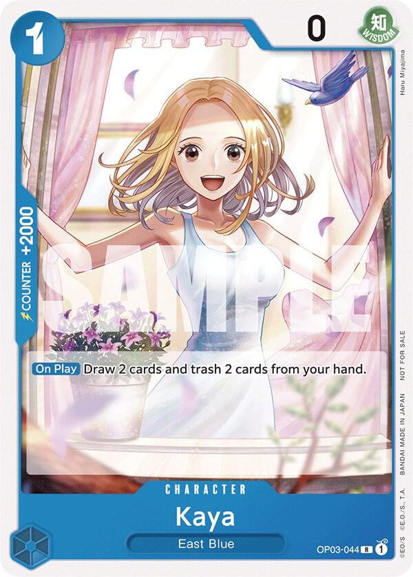 Kaya (Tournament Pack Vol. 6) OP03-044 card from One Piece Promotion Cards