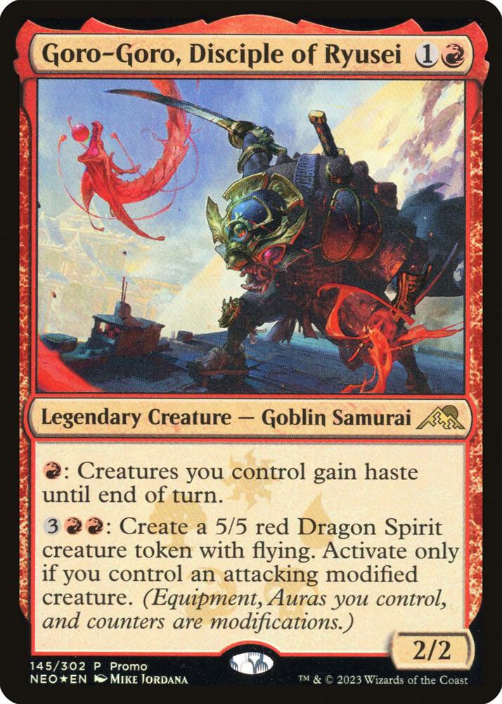 Goro-Goro, Disciple of Ryusei 145 card from Media Promos