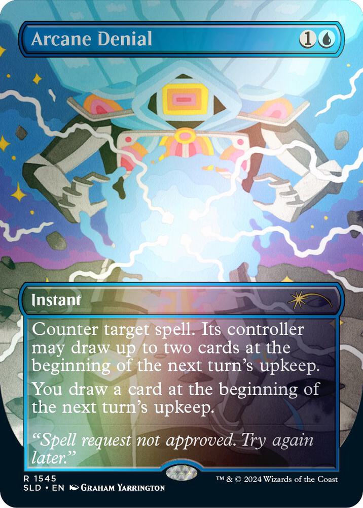 Arcane Denial (Rainbow Foil) 1545 card from Secret Lair Drop Series