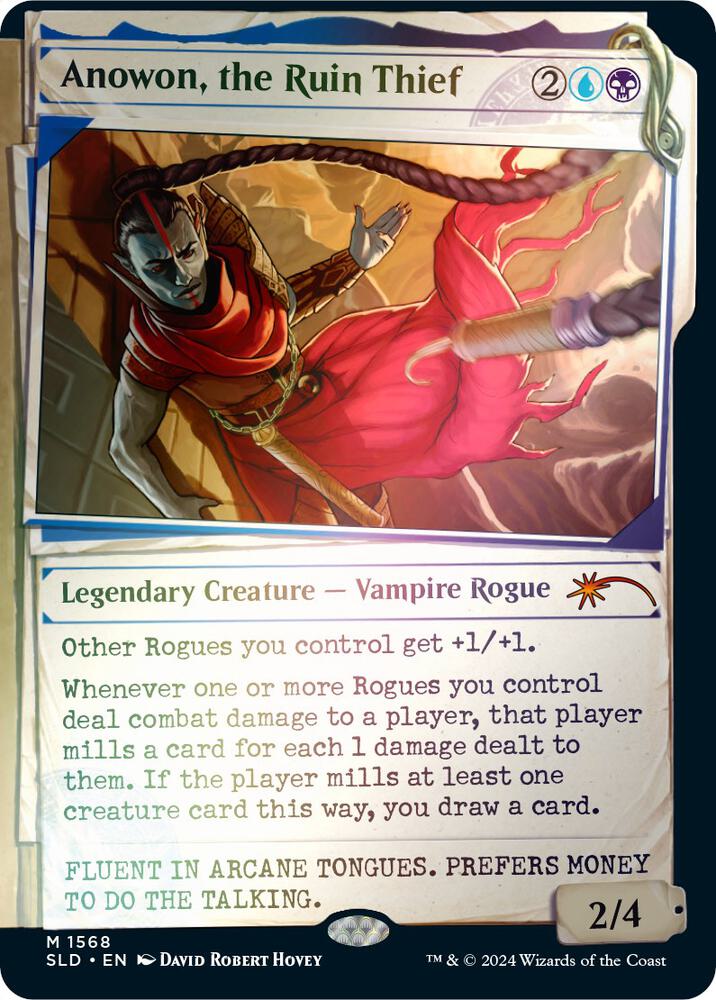 Anowon, the Ruin Thief (Rainbow Foil) 1568 card from Secret Lair Drop Series