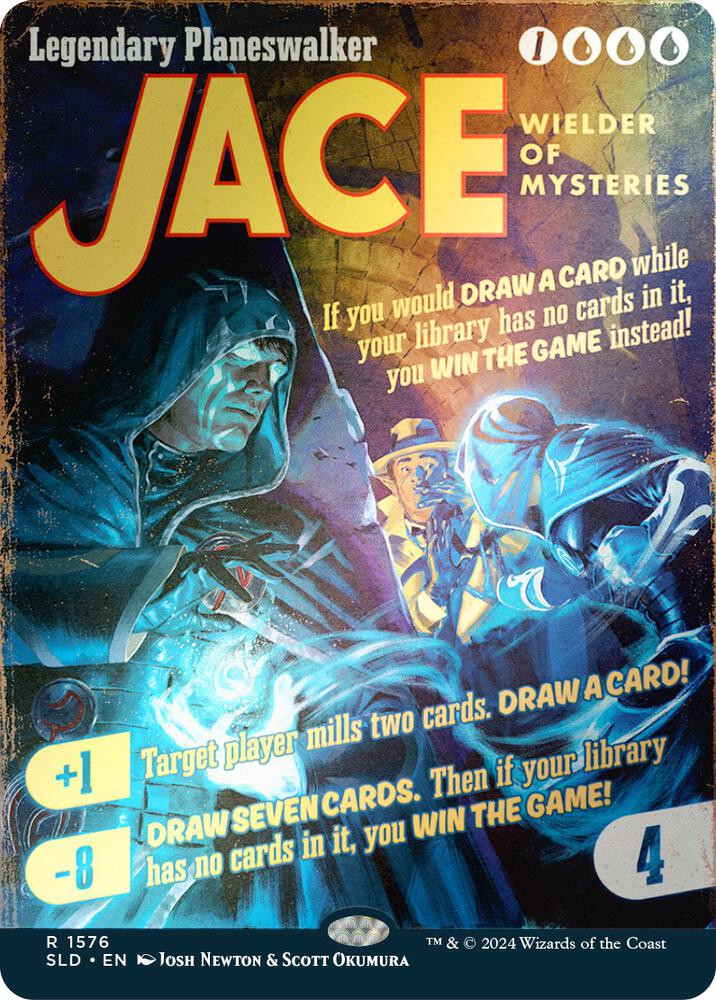 Jace, Wielder of Mysteries (Rainbow Foil) 1576 card from Secret Lair Drop Series