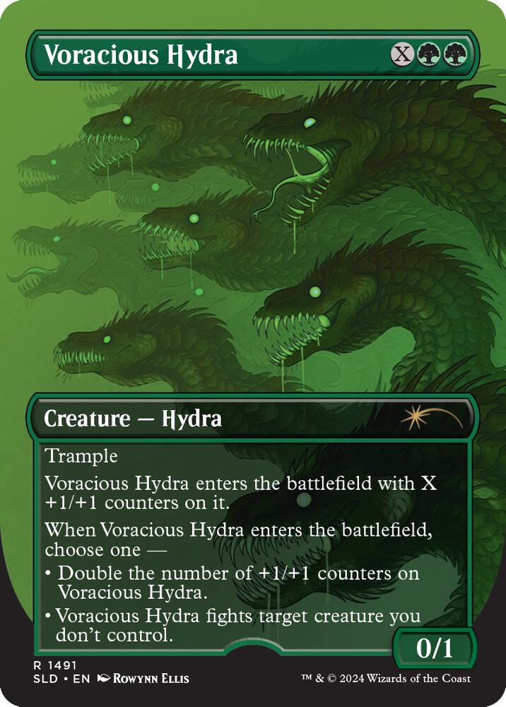 Voracious Hydra 1491 card from Secret Lair Drop Series