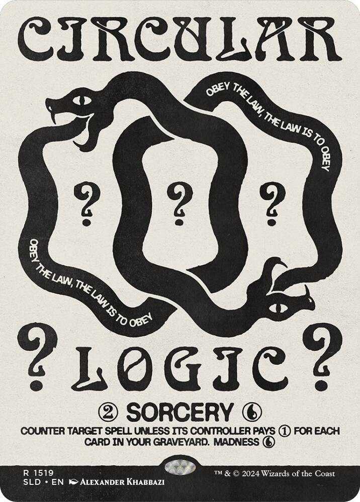 Circular Logic 1519 card from Secret Lair Drop Series