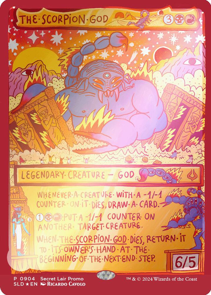 The Scorpion God 904 card from Secret Lair Drop Series