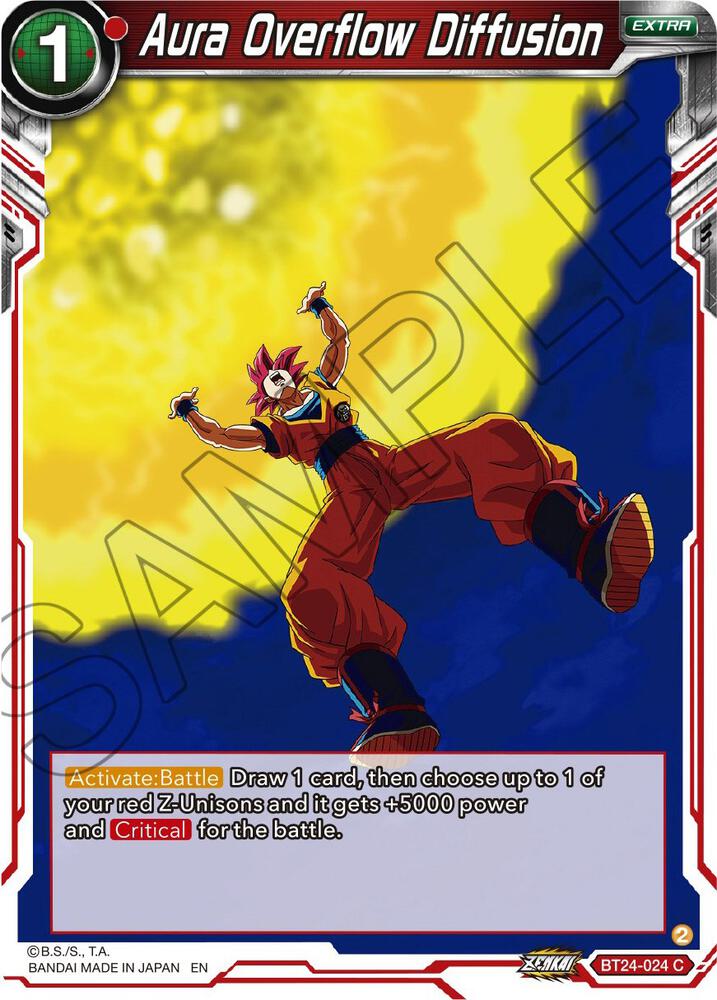 Aura Overflow Diffusion BT24-024 card from Beyond Generations