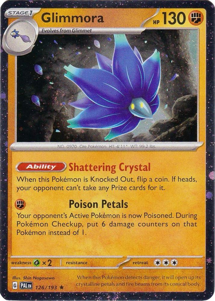 Glimmora (Cosmos Holo) 126/193 card from Miscellaneous Cards & Products