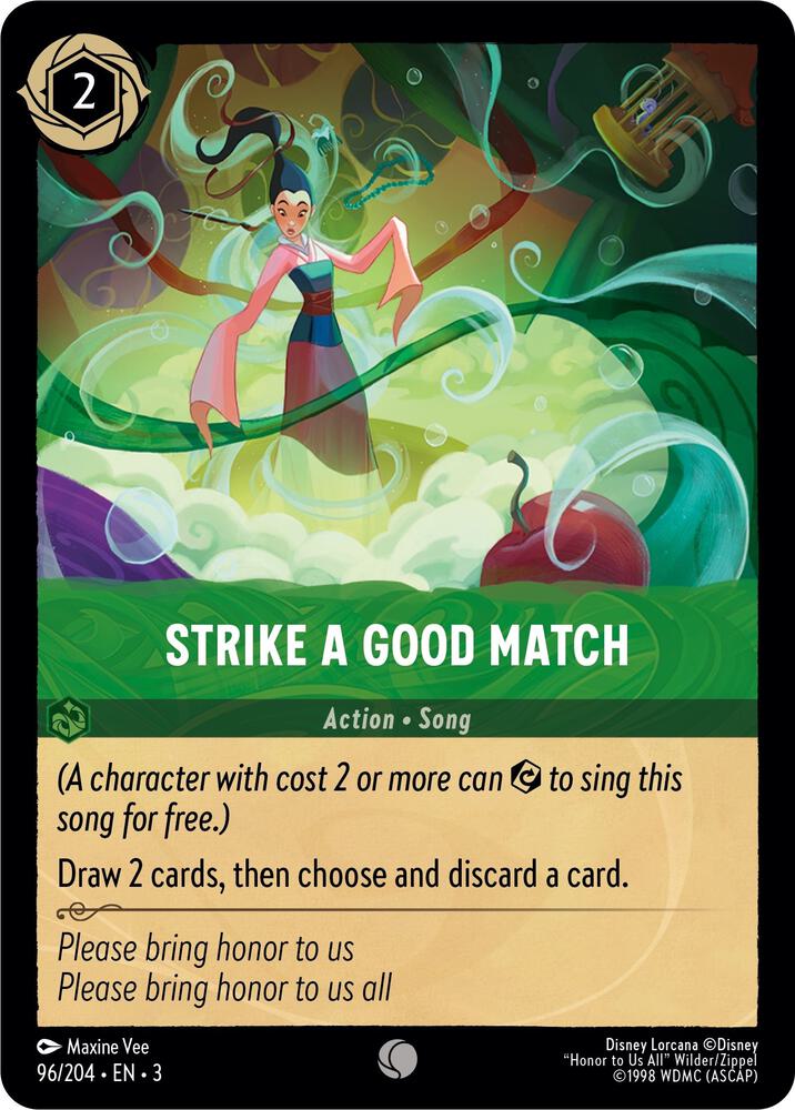 Strike a Good Match 96/204 card from Into the Inklands