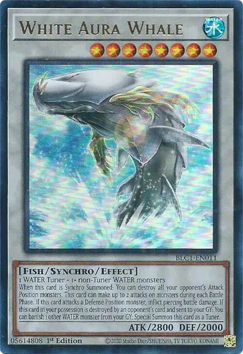 White Aura Whale BLC1-EN011 card from Battles of Legend: Chapter 1