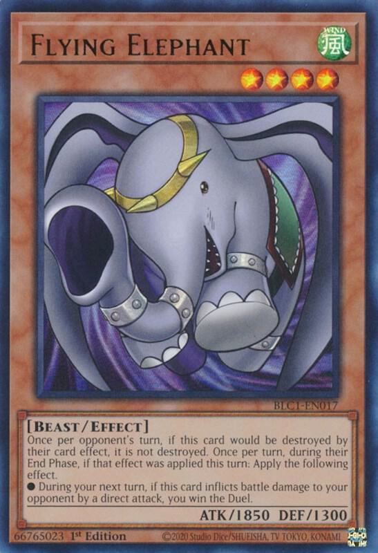 Flying Elephant BLC1-EN017 card from Battles of Legend: Chapter 1