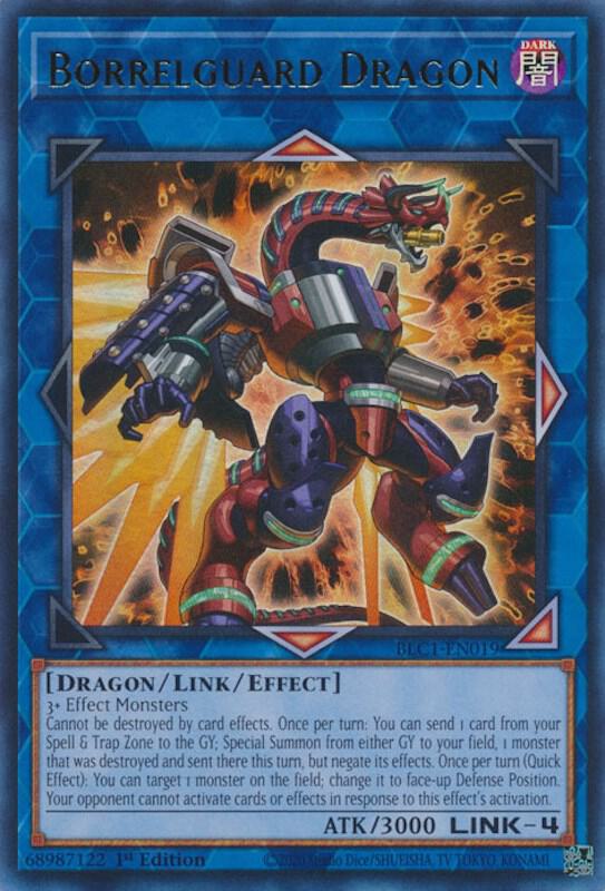 Borrelguard Dragon BLC1-EN019 card from Battles of Legend: Chapter 1