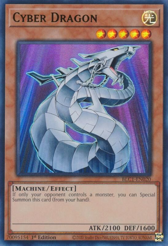 Cyber Dragon BLC1-EN020 card from Battles of Legend: Chapter 1