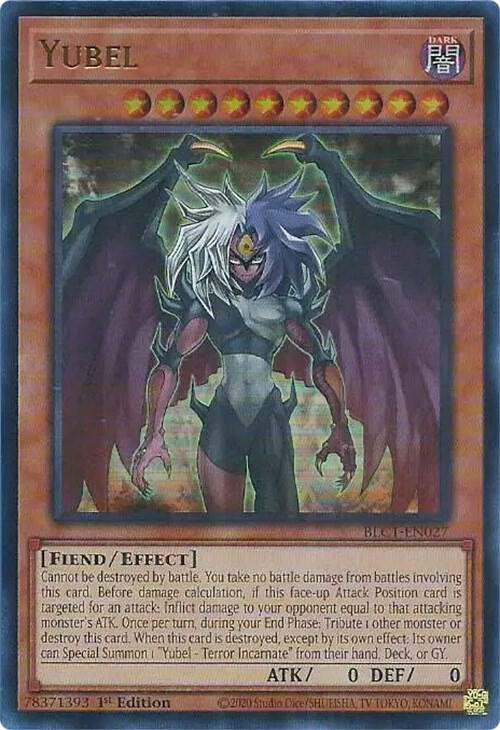 Yubel BLC1-EN027 card from Battles of Legend: Chapter 1