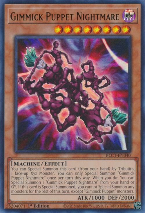 Gimmick Puppet Nightmare BLC1-EN040 card from Battles of Legend: Chapter 1
