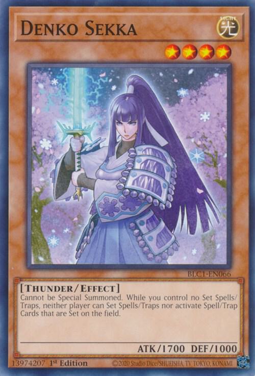 Denko Sekka BLC1-EN066 card from Battles of Legend: Chapter 1