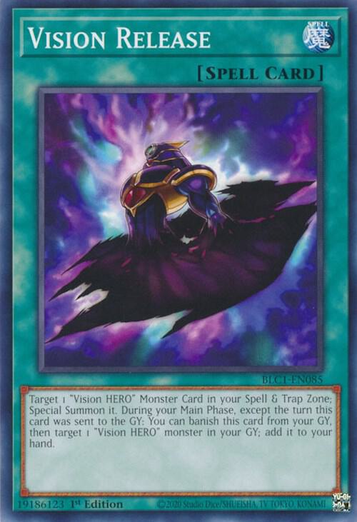 Vision Release BLC1-EN085 card from Battles of Legend: Chapter 1