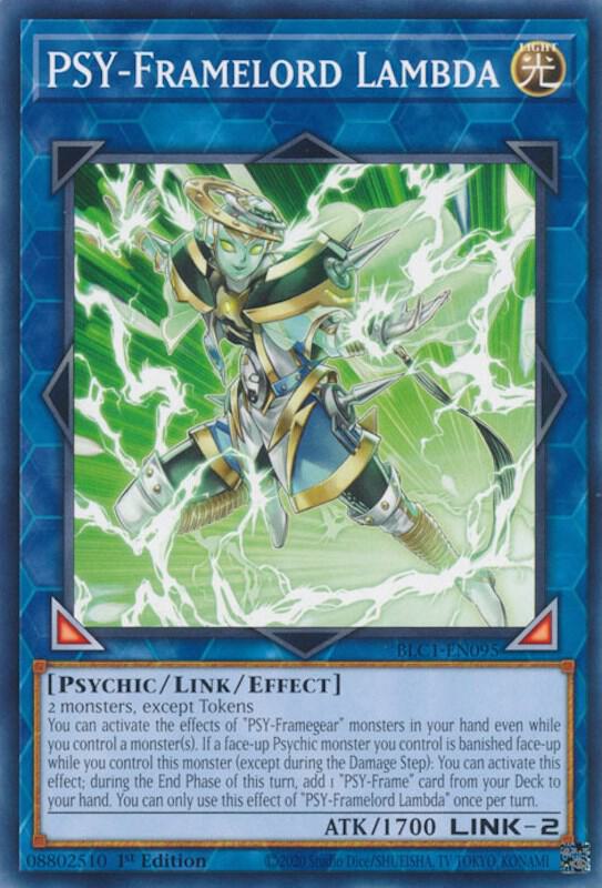 PSY-Framelord Lambda BLC1-EN095 card from Battles of Legend: Chapter 1