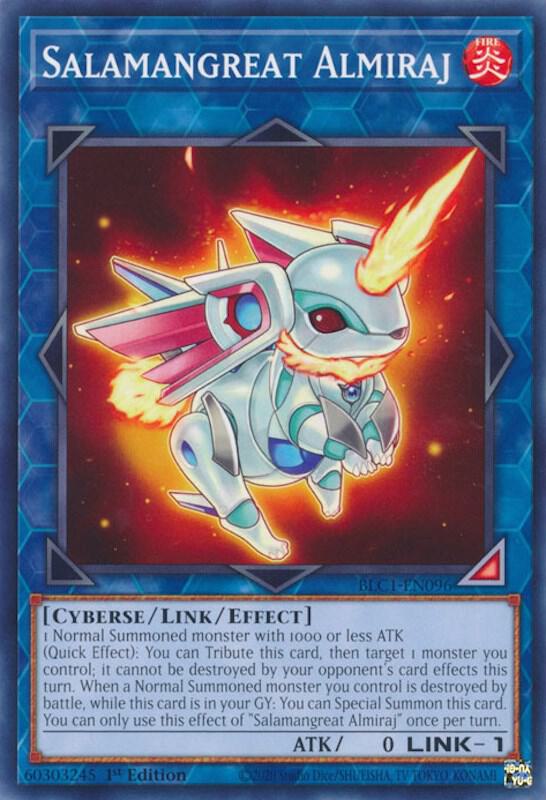 Salamangreat Almiraj BLC1-EN096 card from Battles of Legend: Chapter 1