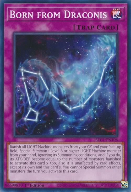 Born from Draconis BLC1-EN106 card from Battles of Legend: Chapter 1