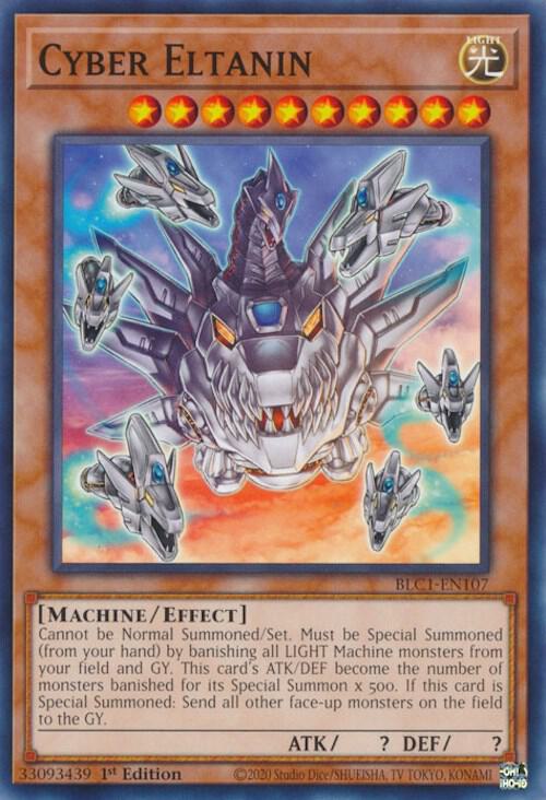 Cyber Eltanin BLC1-EN107 card from Battles of Legend: Chapter 1
