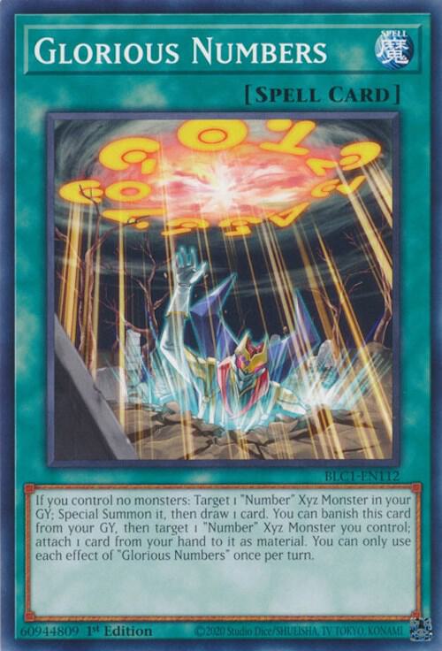 Glorious Numbers BLC1-EN112 card from Battles of Legend: Chapter 1