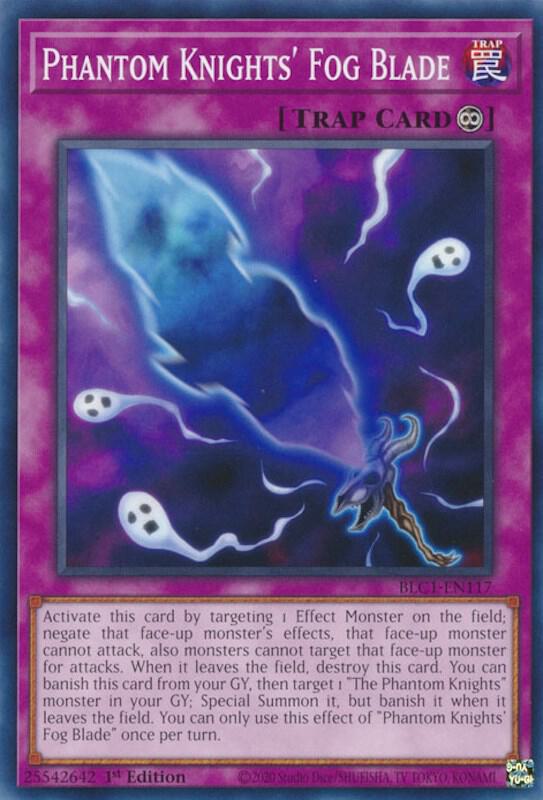 Phantom Knights' Fog Blade BLC1-EN117 card from Battles of Legend: Chapter 1